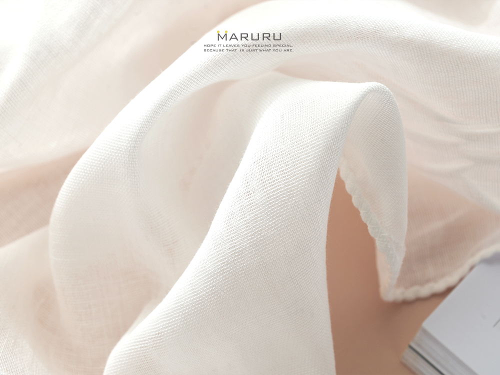 MARURU 白色系列 新生兒洗澡巾/拍嗝巾2