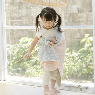 彌月禮推薦-【禮盒組】 五層紗防踢背心-莓果協奏曲